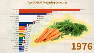 Top CARROT Producing Countries (Production, Exports, Imports, Harvested Area)