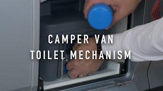 VW Grand California Toilet Mechanism Details