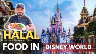 EATING HALAL FOOD IN DISNEY WORLD | MAGIC KINGDOM VLOG SEPTEMBER 2024!!!