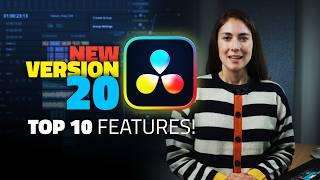 Version 20 IS Finally OUT! DaVinci Resolve 20 - Our Top 10 NEW Features