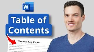 How to Make Table of Contents in Microsoft Word (Automatically!) 