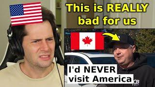 American Reacts to Canadians Boycotting US Travel