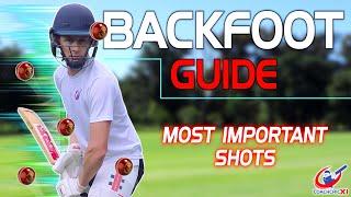 5 MOST IMPORTANT BACK FOOT SHOTS | Back Foot Batting Guide