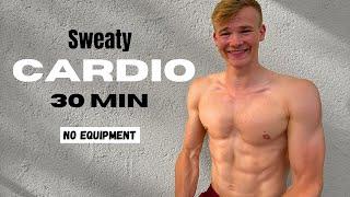 30 MIN KILLER FULL BODY HIIT WORKOUT - Fat Burn, Cardio Home Workout, No Equipment | FitBennity