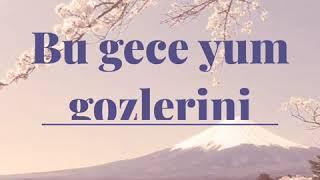 Bu gece yum gozlerini,xeyalina gelim gedim.Super yeni mahni.2020