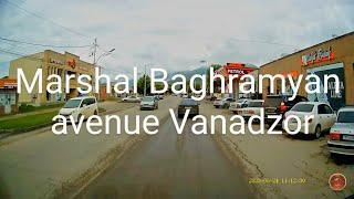 Armenia vlog - Road trip along Marshal Baghramyan avenue from the Ghslagh intersection