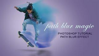 Easy Motion Path Blur effect in Photoshop