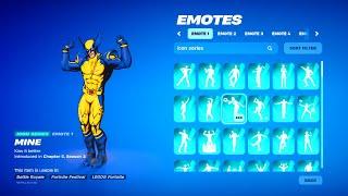 ALL NEW TIKTOK & ICON SERIES EMOTES IN FORTNITE!!