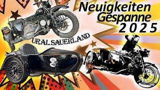  Gespannmarkt 2025: Neuigkeiten & Aktuelles!  Ural, Beiwagen, Chang Jiang, Siberien Express, Mash