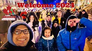 New year countdown at Toboggan Festival 2023