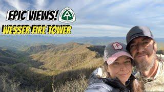 Appalachian Trail Thru Hike 2024: Day 26- Wesser Bald Fire Tower #hiking #appalachiantrail #outdoors