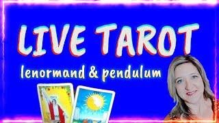 Live Tarot, Lenormand, Pendulum, and Oracle!