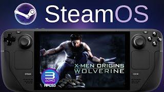 X-Men Origins: Wolverine (RPCS3) PS3 Emulation on the Steam Deck - SteamOS 3.6