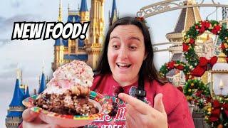 NEW CHRISTMAS FOOD IN MAGIC KINGDOM- Walt Disney World