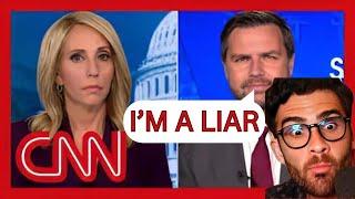 Dana Bash Absolutely Destroys JD Vance | Hasanabi Full Reaction