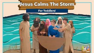 Jesus Calms The Storm | Beach Camp (For Toddlers!)