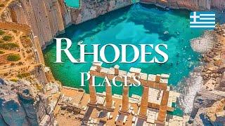 RHODES | Most Beautiful Islands to Visit in Greece 4K  | Greece Travel Guide