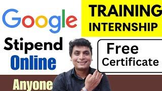 Claim Your Free Certificate Training ! Google Free Training And Google Fellowship 2025 | Internship