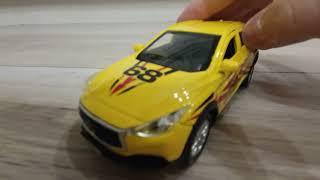 12 Cars and Police Car Modern Diecast 4k Video.