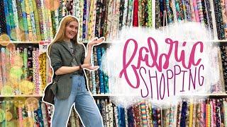 Let’s Explore A Fabric Store (Teaching You How To Buy & Choose Fabric)