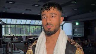 HIGHLY RATED HAMZA UDDIN GIVES HONEST OPINION TO 2ND PRO FIGHT | EDDIE HEARN