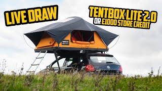 LIVE DRAW! Tentbox Lite 2.0 or £1000 Store Credit