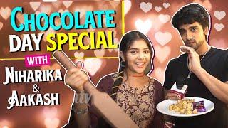 Niharika Chouksey & Aakash Ahuja Celebrate Chocolate Day | Valentine's Week Special | Faltu