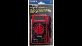 How to use a Digital Multimeter Test meter