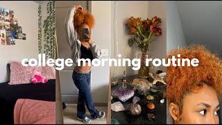 my college morning routine | sophomore 2023 | DAVINE RILEY