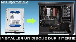 Aide informatique : Comment installer un disque dur interne SATA sur son ordinateur WD Blue HDD