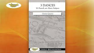 3 Dances - Klarinettenquartet - Purcell - Stalpers - Tierolff