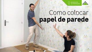 Como colocar papel de parede | LEROY MERLIN