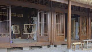 Ep.15  Making Wooden Windows Like Ancient Times丨Carpenter Anxu