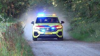 Hulpdiensten met spoed naar incident bij woning in de Oosterduinen in Norg