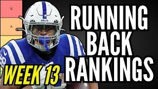 MUST START RBs for Week 13 Fantasy Football (Tier List)