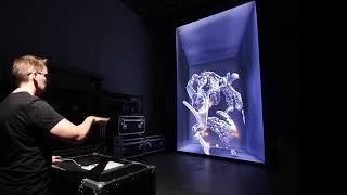 'Liquid mercury' - Interactive art  - IKONIX