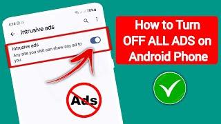 How to Turn OFF ALL ADS on Android Phone (2025) | How to Block Ads in Android