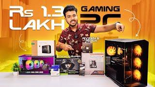 Rs 1.3 Lakh Gaming PC Build 2024 | AMD Ryzen 5 7600X & RTX 4070 SUPER 