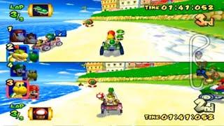 Mario Kart Double Dash!! (2 Players) Grand Prix/Mushroom Cup/100cc