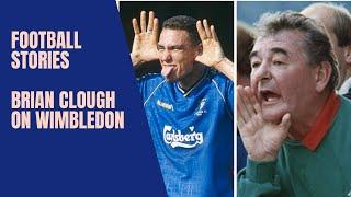 Brian Clough Funny Story | ‘Now Play Your F***ing Music Wimbledon!’