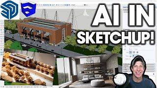 AI Rendering ADDED TO SKETCHUP! But is it worth using?