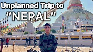 Unplanned Trip to NEPAL I We spent just 1.5 days in Nepal and it was truly a blessing | #ladakhivlog