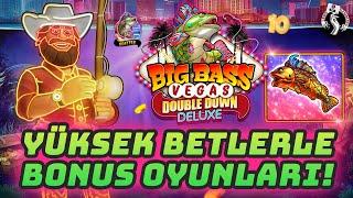  BIG BASS VEGAS DOUBLE DOWN DELUXE  PRAGMATIC PLAY SLOT OYUNLARI #slot #casino #slotvideoları