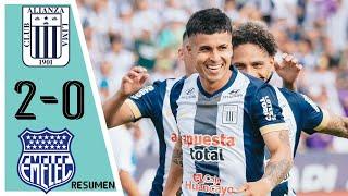 Alianza Lima vs Emelec 2-0 Resumen COMPLETO | Tarde Blanquiazul 2025