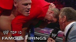 Famous Firings - WWE Top 10