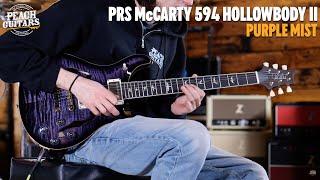 No Talking...Just Tones | PRS McCarty 594 Hollowbody II - Purple Mist