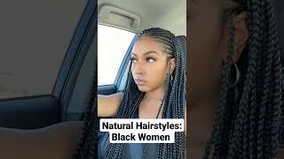 Black Women Are So Versatile : Natural Hairstyles Ideas #naturalhair #naturalhairstyle #blackwoman