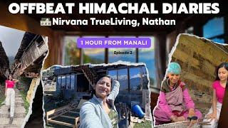 I stayed in a non touristy offbeat village in Himachal