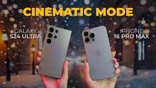 iPhone 16 Pro Max vs Galaxy S24 Ultra - CINEMATIC Video Comparison!