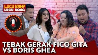 Fico-Gita Vs Boris-Ghea Main Tebak Gerakan, Fico Kelamaan Mikirnya!!! - COMEDY LAB (PART 5)